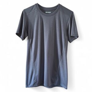 Gildan 100% Polyester Performance Short Sleeve T-Shirt in Charcoal Gray 🩶